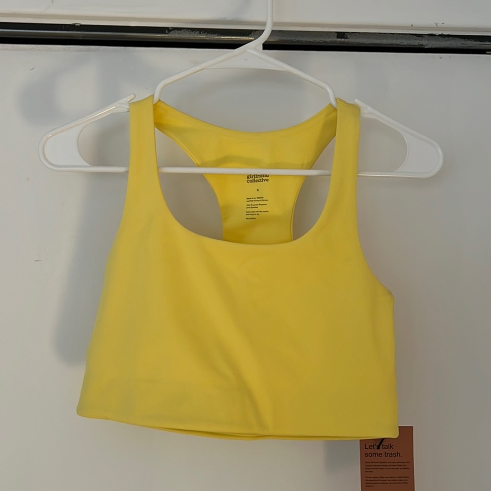 Girlfriend collective lemon Paloma bra